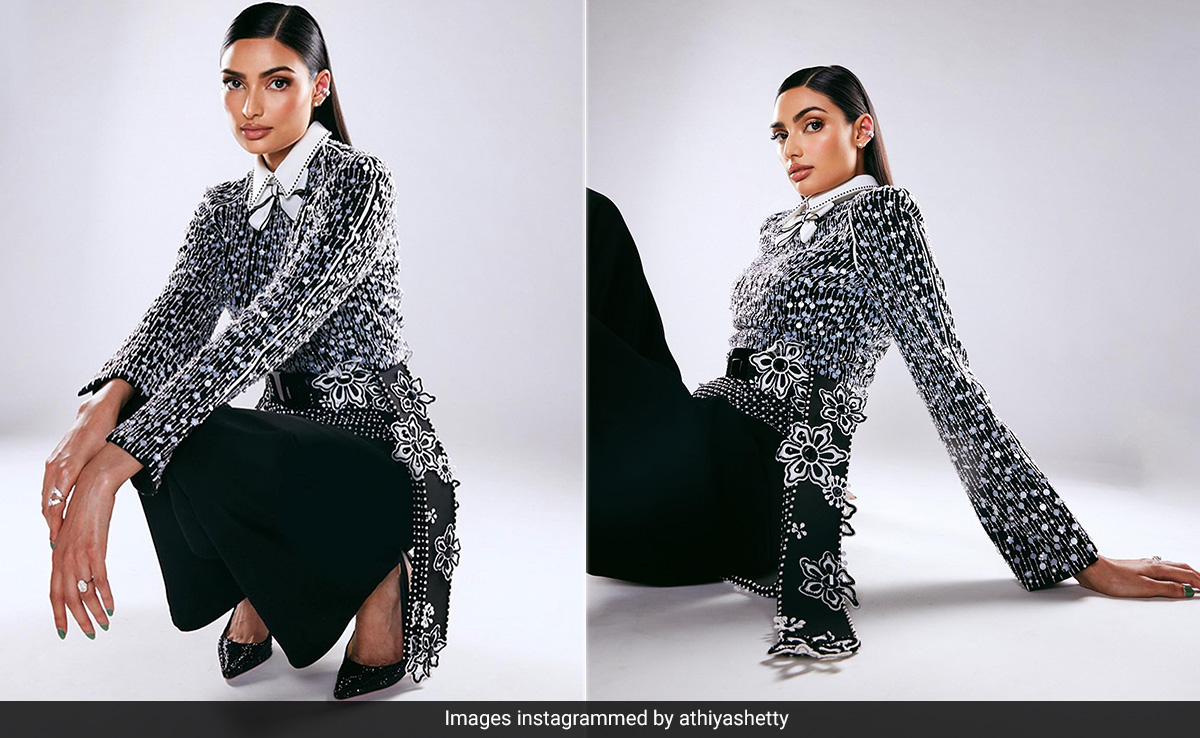 In Flared Pants And An Embellished Shirt, Athiya Shetty's Red Carpet Look Is As Fashion Forward As They Come