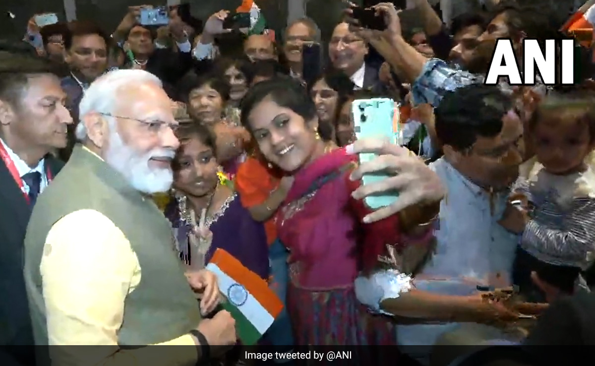 PM Modi Interacts With Indian Community In Japan