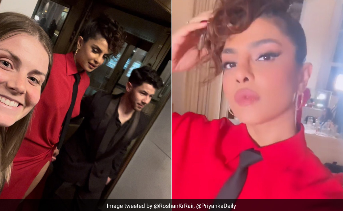 Met Gala 2023: Priyanka Chopra Swaps Classic Black With Fiery Red For The Afterparty