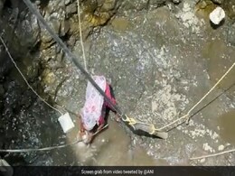 Video: Water Crisis Forces Maharashtra Villagers To Descend Into Well Video: Water Crisis Forces Maharashtra Villagers To Descend Into Well