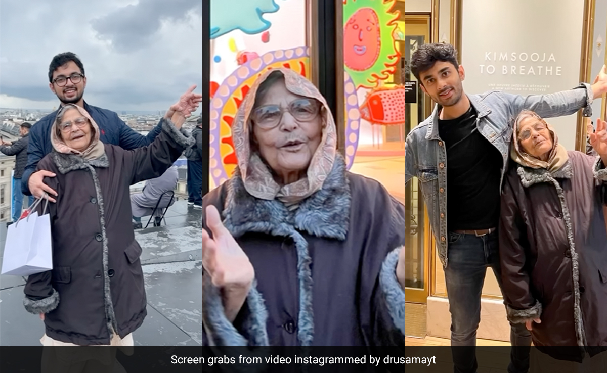 यूके के डेंटिस्ट ने दादी को कराई पेरिस की सैर, लोगों ने कहा- ये है असली जेंटलमैन