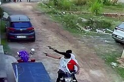 On CCTV, Property Dealer Shot At By Men On Bike After Extortion Call In Delhi On CCTV, Property Dealer Shot At By Men On Bike After Extortion Call In Delhi