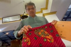 Sarees Converted Into Cloth Bags Help Say No To Plastic Bags Sarees Converted Into Cloth Bags Help Say No To Plastic Bags