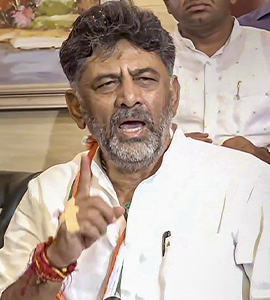 "Not Pre-Planned": DK Shivakumar Denies BJP's Allegations Over Ballari Clash