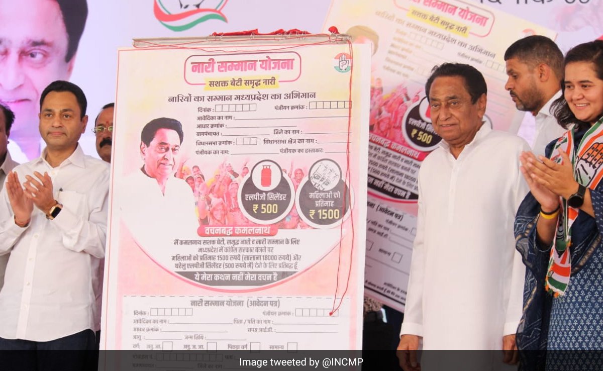 Kamal Nath's Counter To Shivraj Chouhan's '<i>Ladli Bahna Yojana</i>'