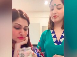 Watch: Yami Gautam Spends Sunday Making <i>Gulab Jamun</i> With Sister Surilie