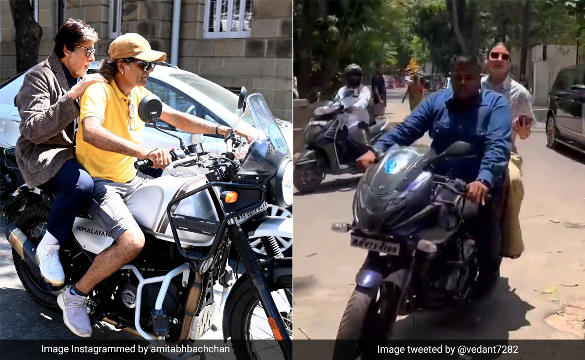 Anushka Sharma, Amitabh Bachchan Fined For Riding Pillion Without Helmets
