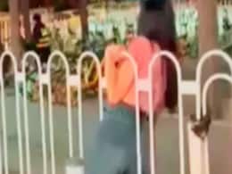 स्टाइल मारने के चक्कर में रेलिंग में फंस गई लड़की, लोग बोले- वो स्त्री है कुछ भी कर सकती है स्टाइल मारने के चक्कर में रेलिंग में फंस गई लड़की, लोग बोले- वो स्त्री है कुछ भी कर सकती है