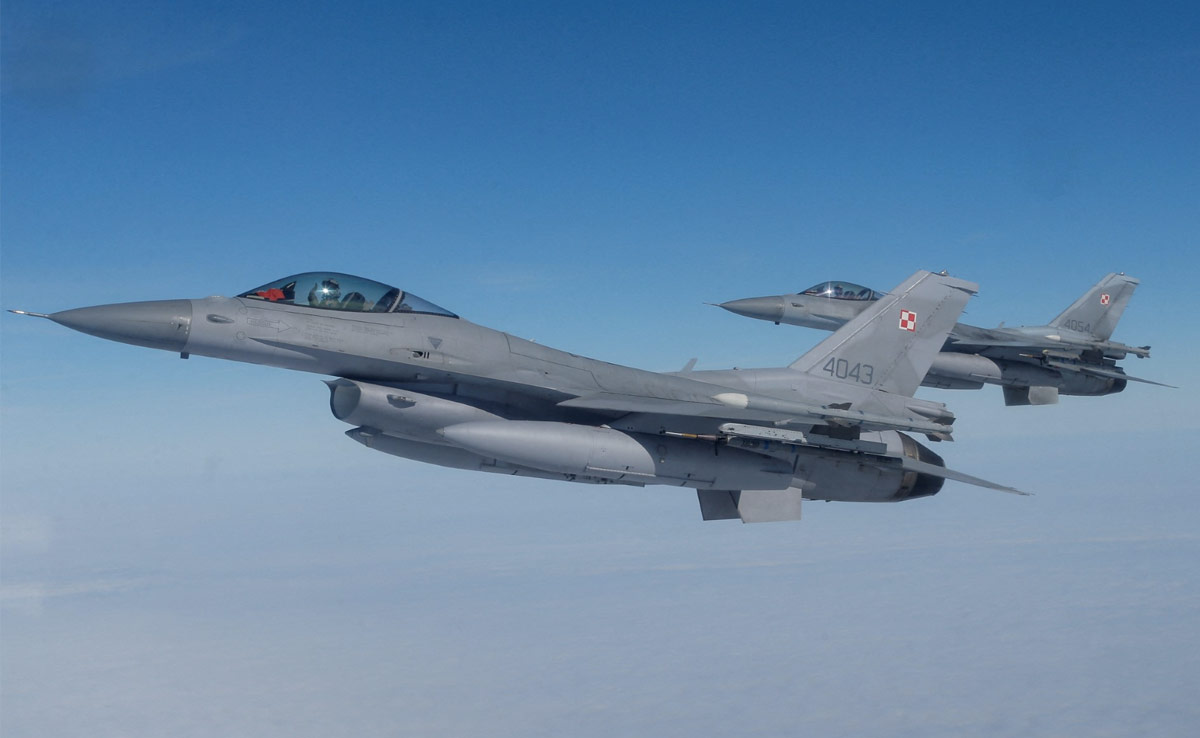 Ukraine's Zelensky Hails "Historic" Decision To Supply F-16 Jets
