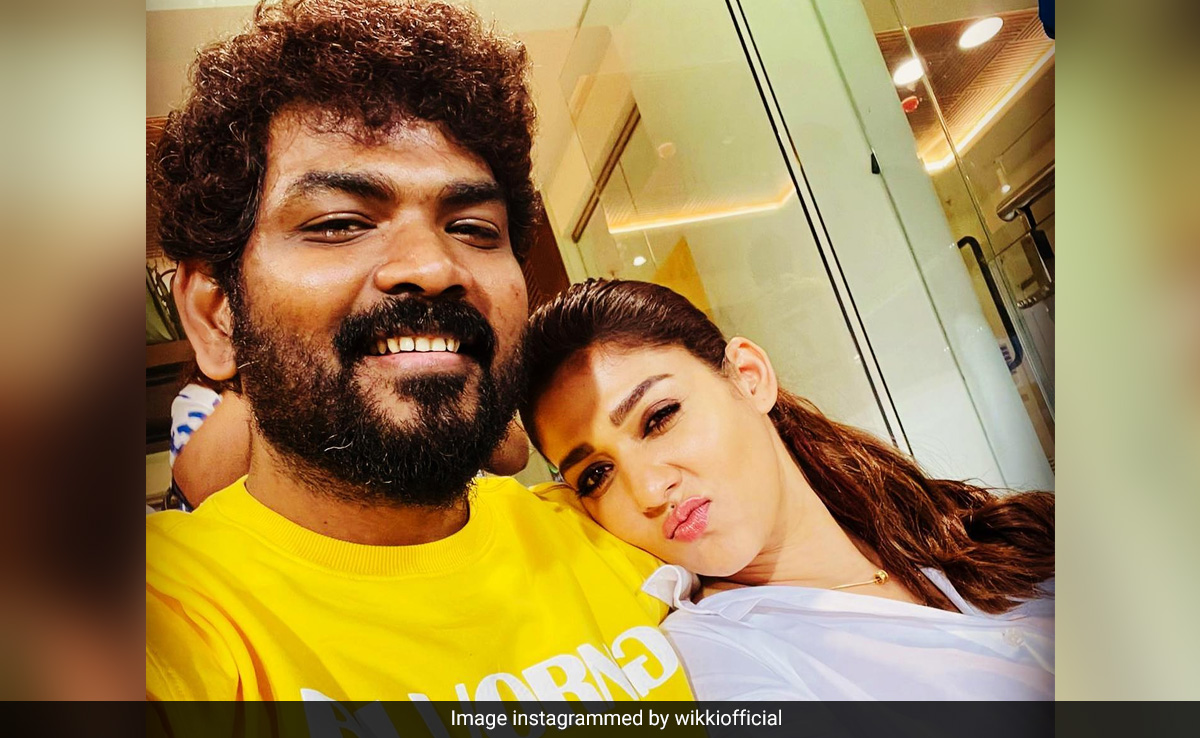 Nayanthara Enjoys IPL Game Night With Husband Vignesh Shivan