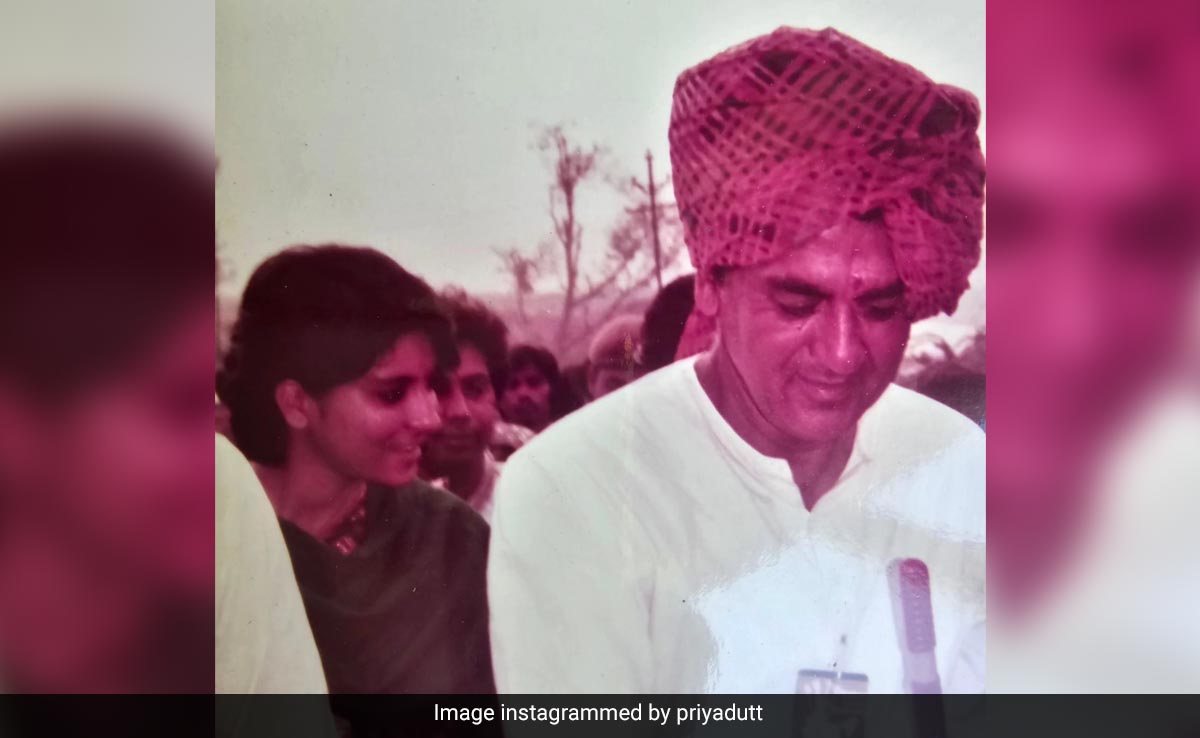 To Sunil Dutt On His Death Anniversary, From Daughter Priya: "You Will Always Be My Hero"