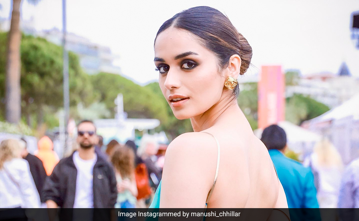 "Just A Normal Day At Cannes" Summed Up By Manushi Chhillar. See Pics