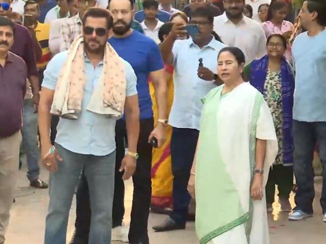 <i>Jab Bhaijaan</i> Met Didi: Salman Khan And Mamata Banerjee In Kolkata