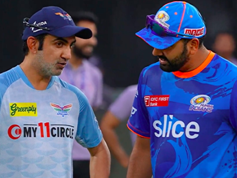 Watch: What Happened When Gautam Gambhir Met Rohit Sharma Ahead Of IPL 2023 Clash