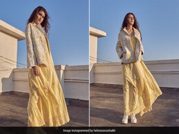 When Life Gives Fatima Sana Shaikh Lemons, She Ditches The Lemonade For A Chic Maxi Dress When Life Gives Fatima Sana Shaikh Lemons, She Ditches The Lemonade For A Chic Maxi Dress
