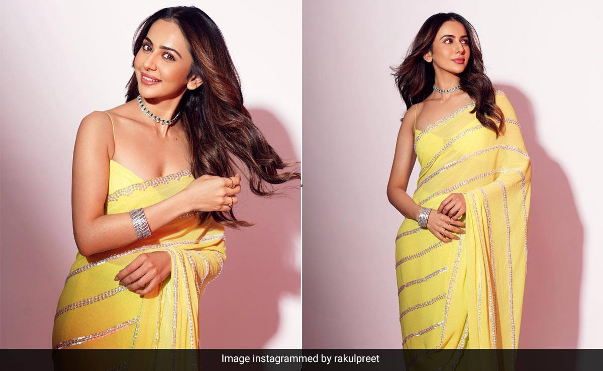 For Rakul Preet Singh, Yellow May Not Be So Mellow For Her <i>Saree</i> Choices