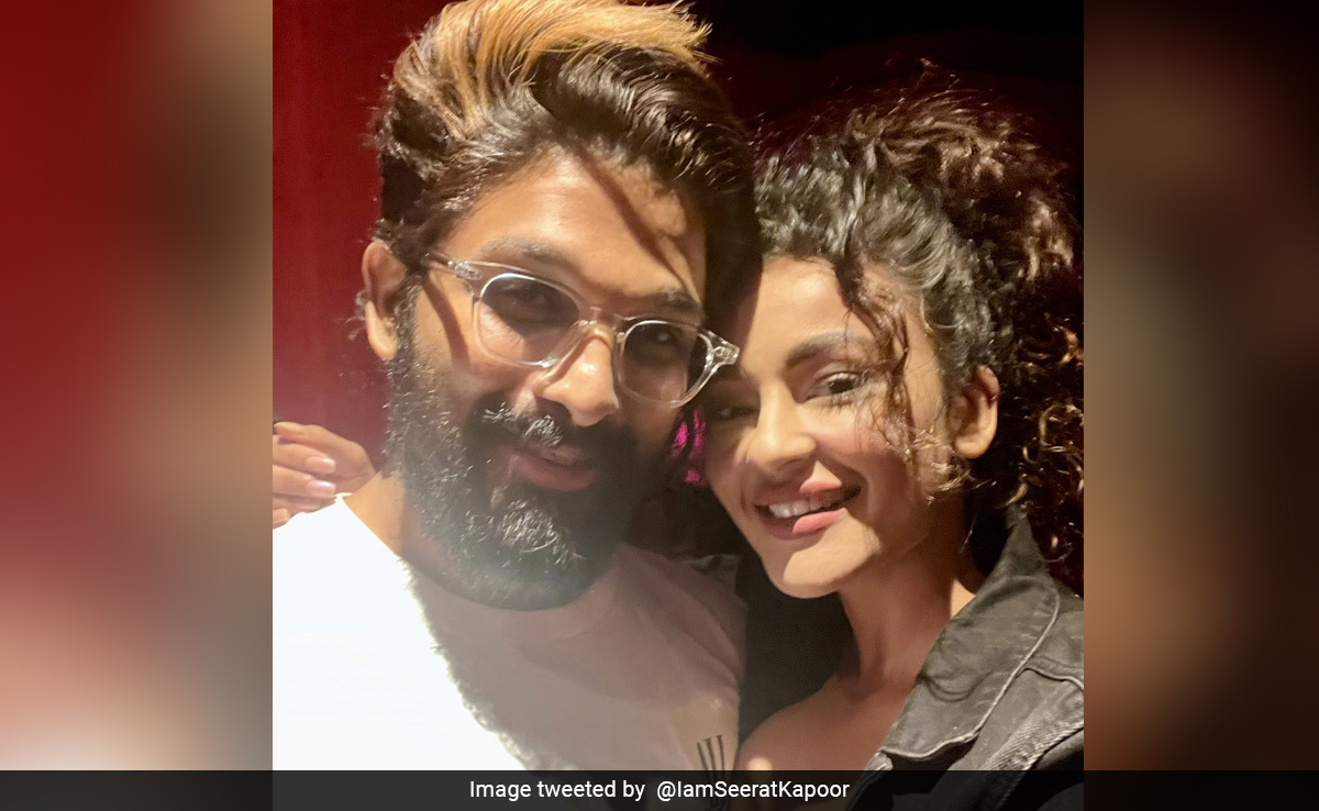 After Viral Pic With Allu Arjun, Seerat Kapoor Dismisses <i>Pushpa 2</i> Rumours As "Baseless"