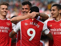 Premier League: Granit Xhaka Scores Twice In Potential Arsenal Farewell