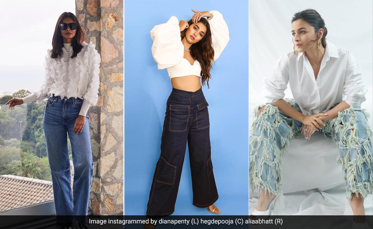 10 Bollywood Inspired Ways To Style The Classic White Shirt And Blue Jeans