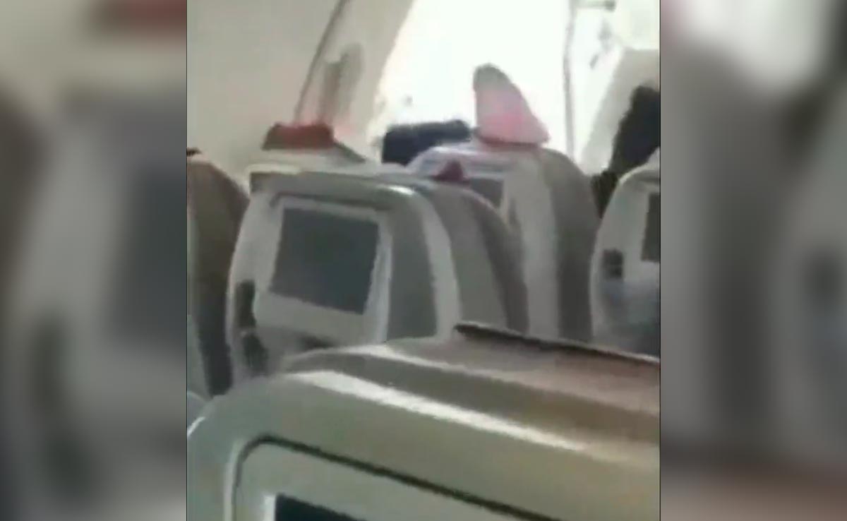 Passenger's Bizarre Excuse On Opening Emergency Exit Of Plane Mid-Air