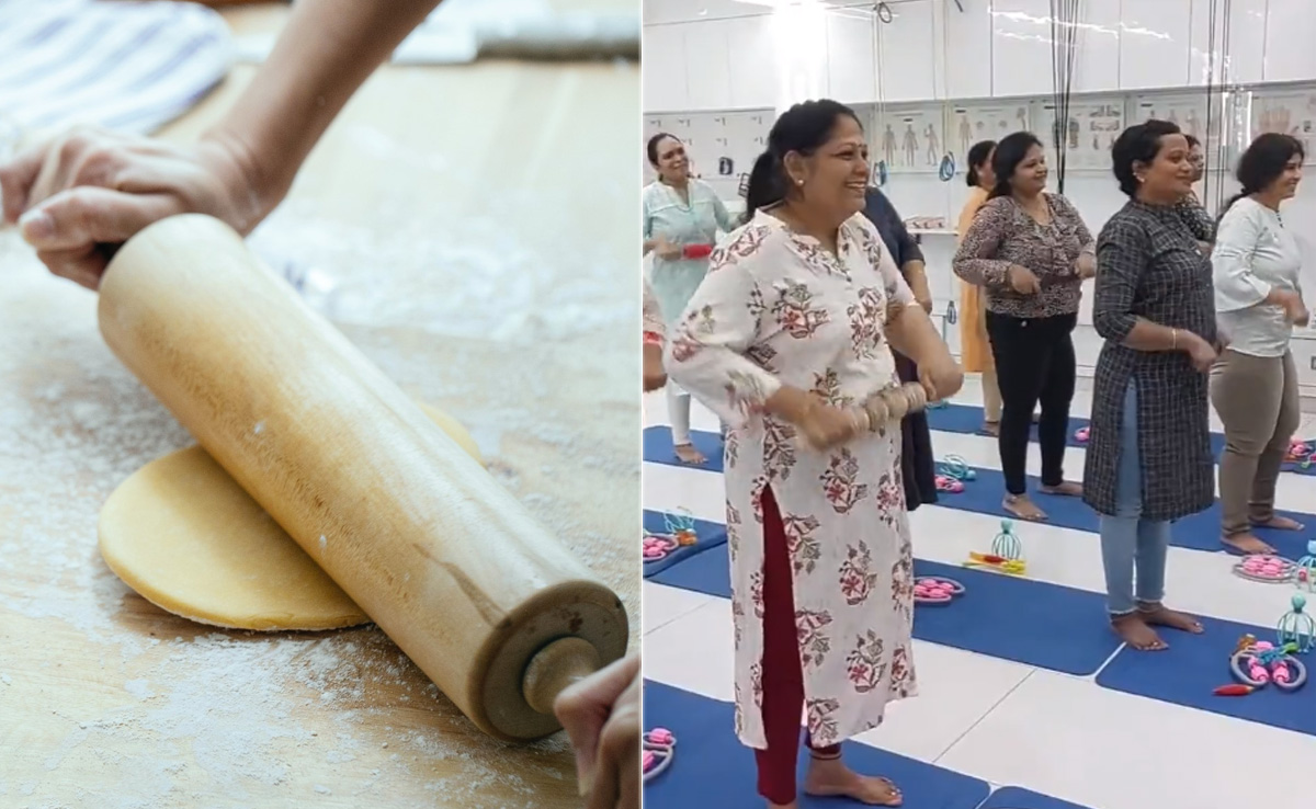 Watch: People Roll <i>Belan</i> On Stomach To Reduce Belly Fat, Internet In Splits