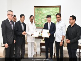 $500 Million, 25,000 Jobs: Telangana, iPhone Maker Seal Pact For New Plant $500 Million, 25,000 Jobs: Telangana, iPhone Maker Seal Pact For New Plant
