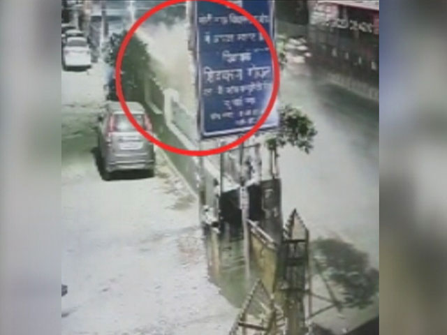 Caught On CCTV: Speeding BMW Runs Over Delhi Man Out To Buy Medicines