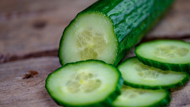Cucumbers are low in calories