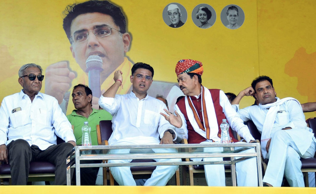 Congress Leaders Accuse Sachin Pilot Of Misleading Youth With His Demands
