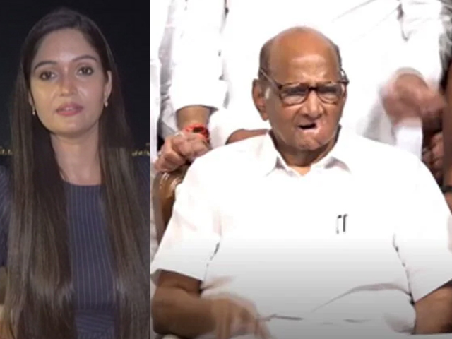 सिटी सेंटर: अपने प्रिय नेता के इस्तीफे के बाद भावुक हुए समर्थक, शरद पवार ने दिया ये आश्वासन