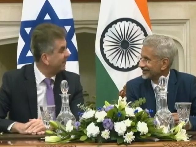 S Jaishankar Holds Bilateral Talks With Israel Foreign Minister