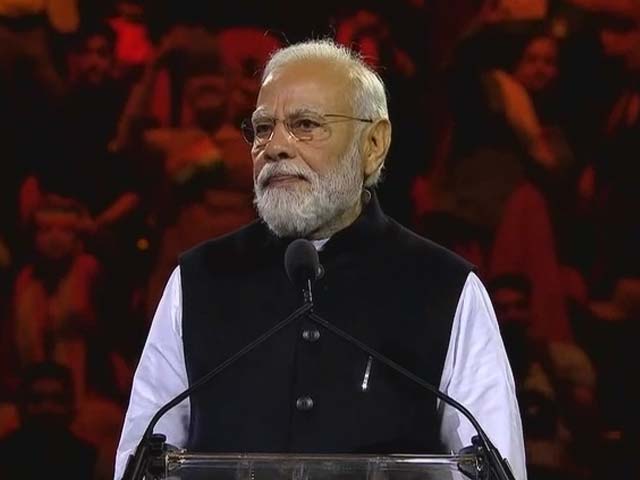 Watch: PM Modi Addresses Indian Community In Sydney