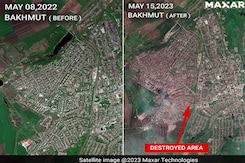 Latest Ukraine Satellite Pics Show Damaged Schools, Apartment Buildings Latest Ukraine Satellite Pics Show Damaged Schools, Apartment Buildings