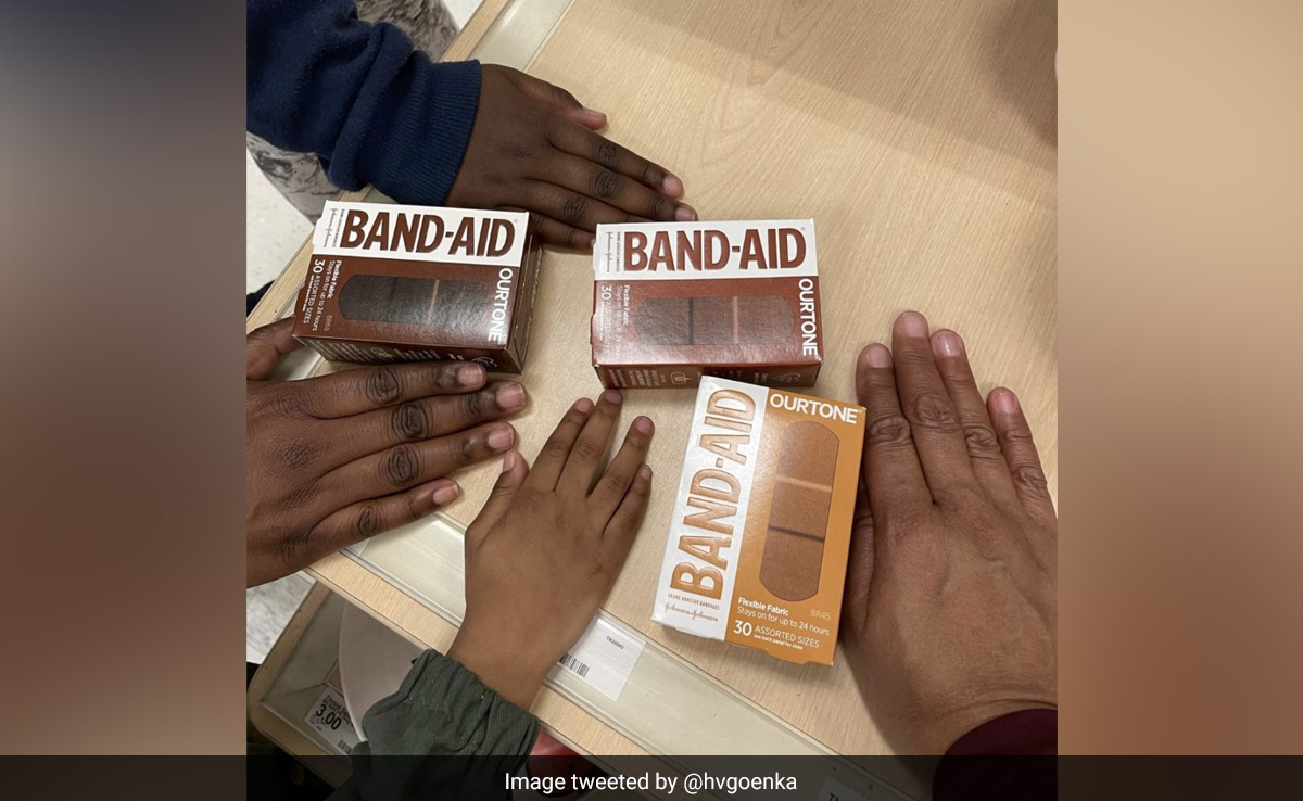 "Racist Product": Harsh Goenka's Post On Band-Aids Sparks Debate Online