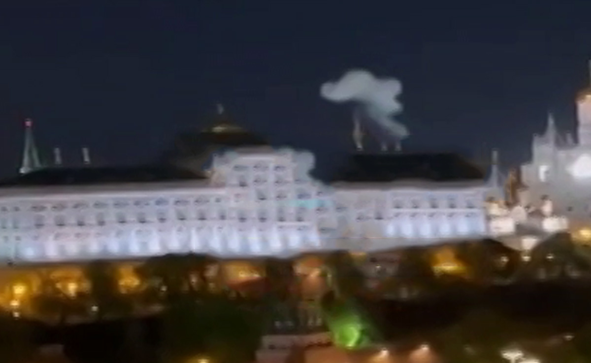 Video: Smoke Over Kremlin As Russia Alleges Drone Attack By Ukraine