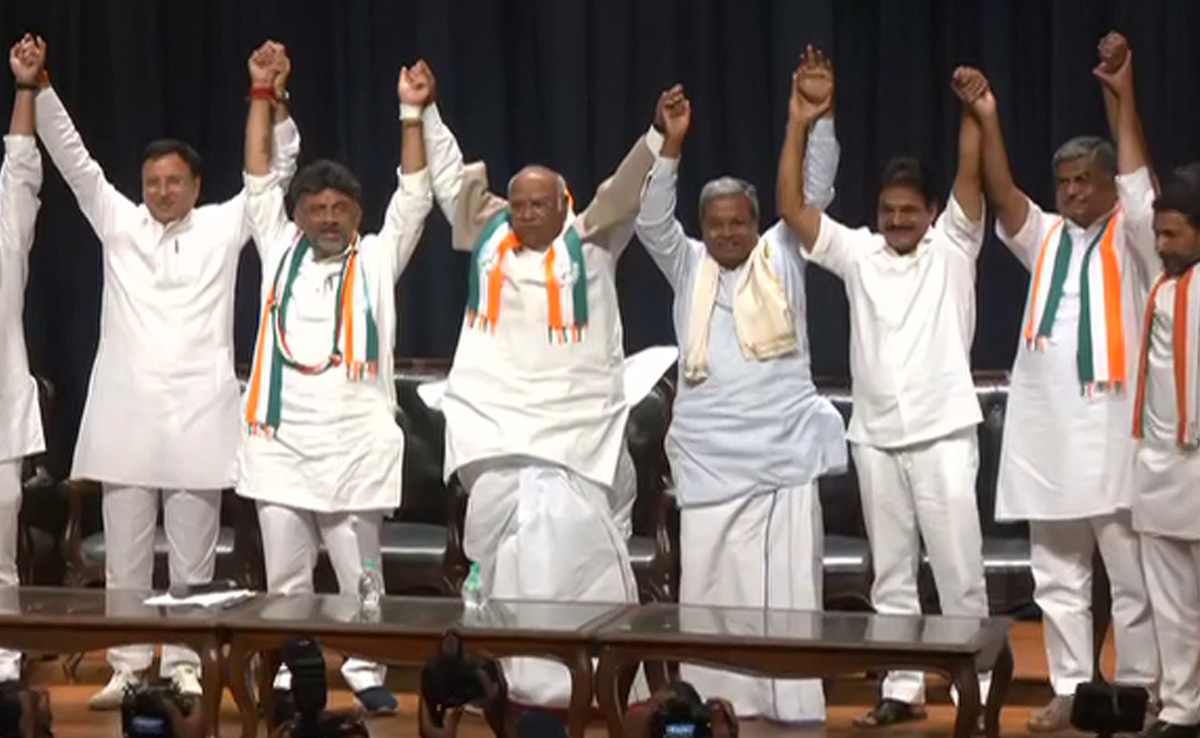 Karnataka Election Results 2023 Highlights: Congress's Show Of Strength After Big Karnataka Win