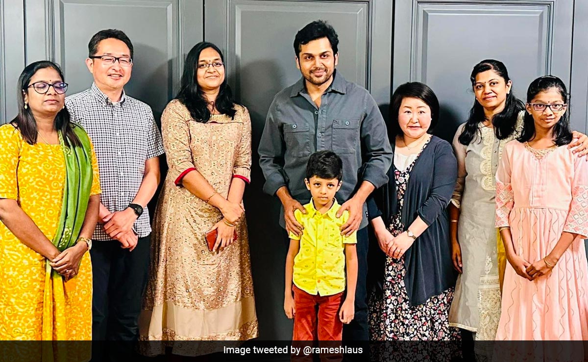 Karthi Spends Time With His Fans From Japan As <i>Ponniyin Selvan 2</i> Stardom Transcends Borders