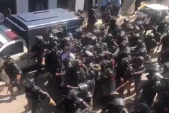 Imran Khan Arrested Outside Court, Whisked Away By Paramilitary Personnel Imran Khan Arrested Outside Court, Whisked Away By Paramilitary Personnel