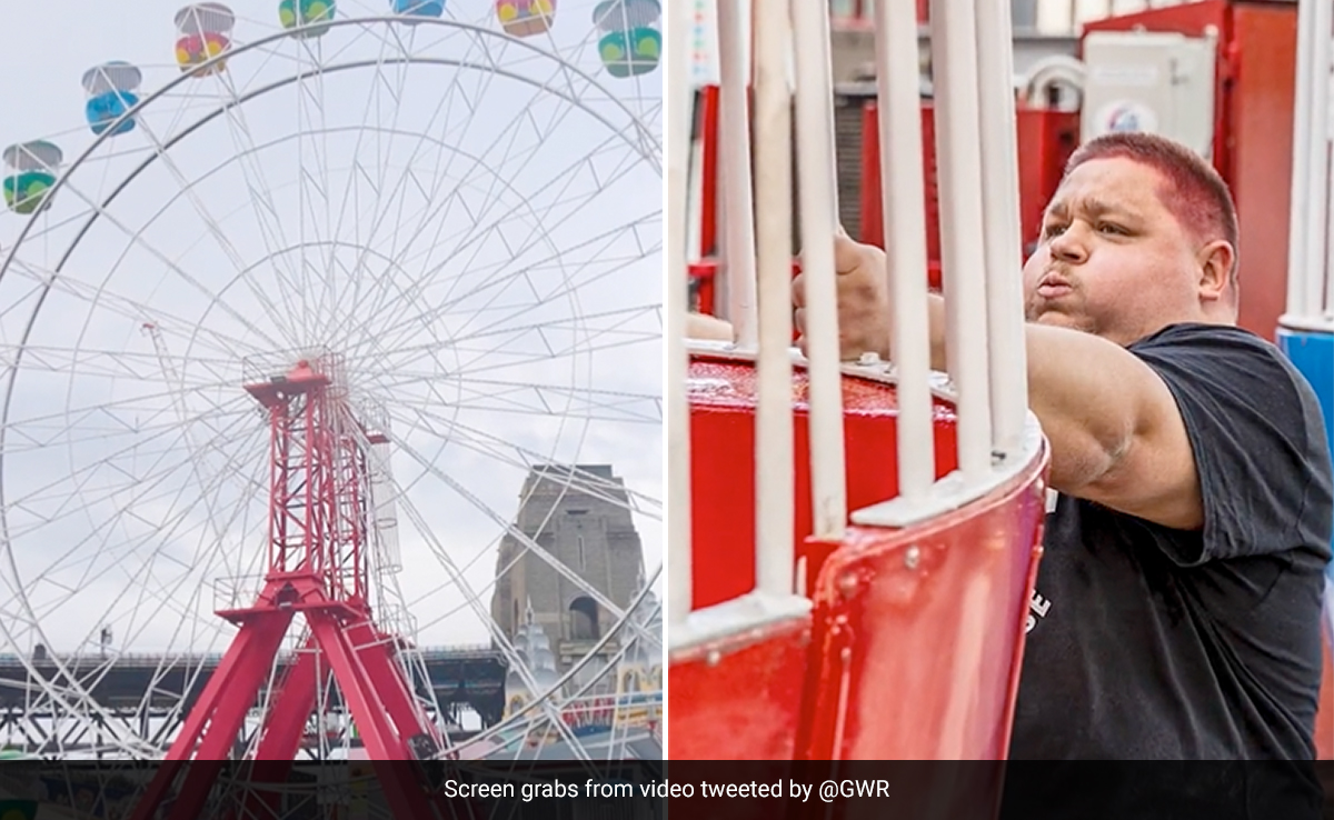 Watch: Australian Man Spins Ferris Wheel With His Bare Hands, Sets Guinness World Record