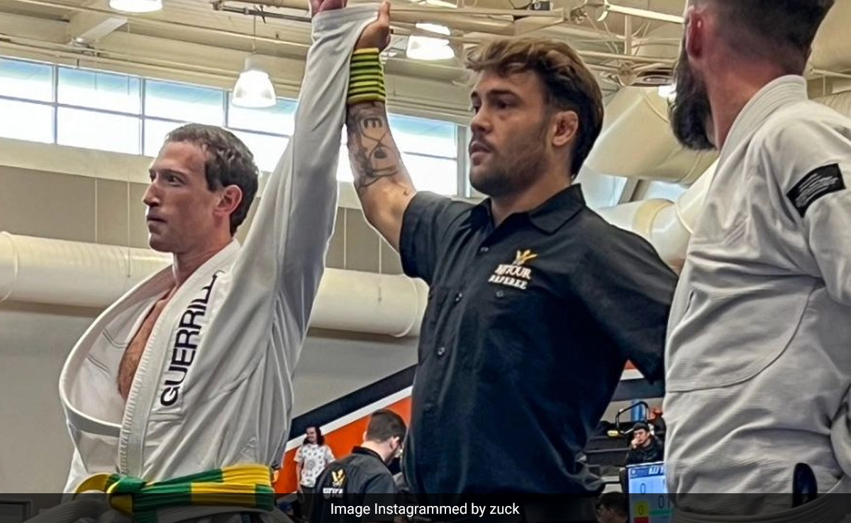 Mark Zuckerberg Wins Gold And Silver Medals In His First Jiu-Jitsu Tournament. See Pics