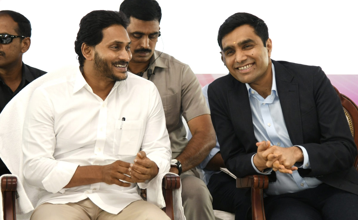 Andhra Chief Minister Lays Foundation Stone For Adani Data Centres In Vizag