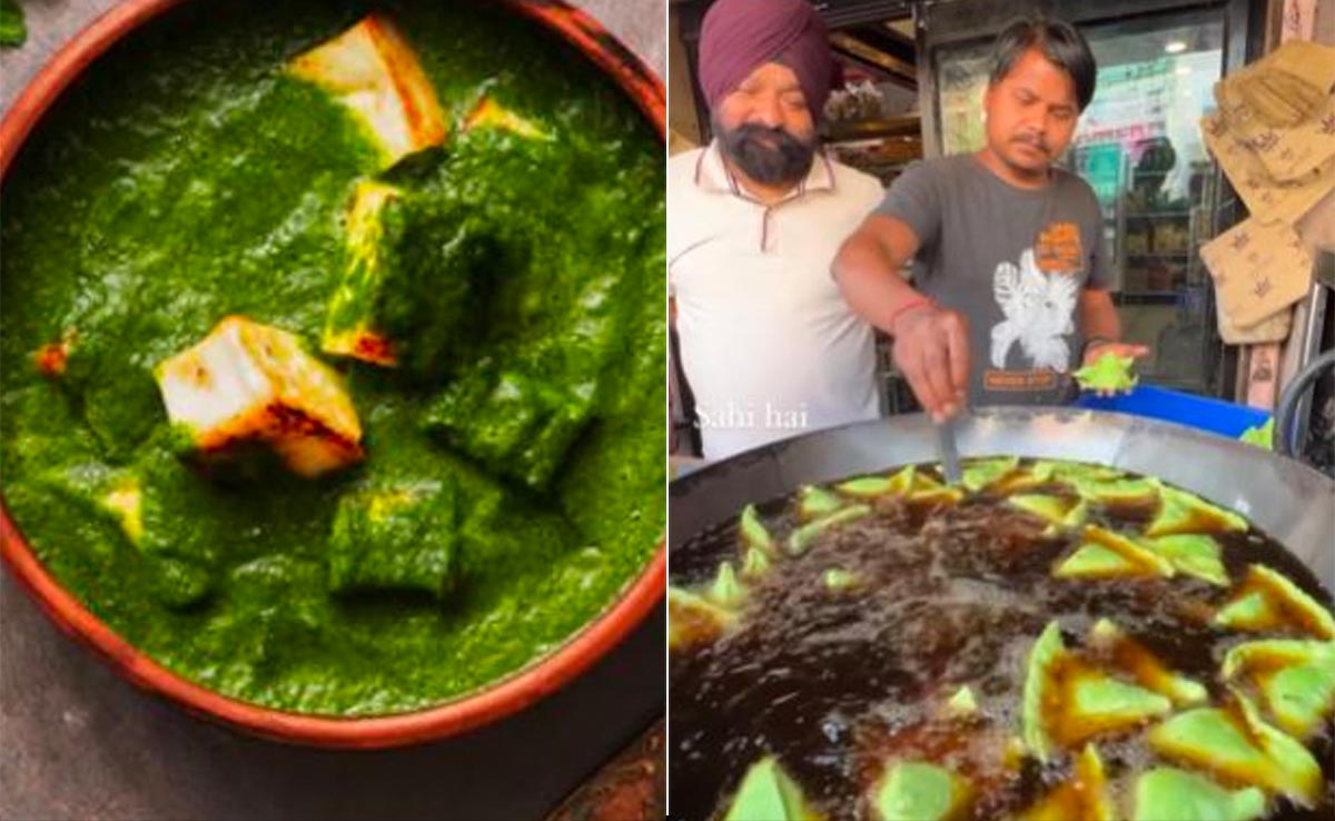 Palak Paneer But In Samosa Form? Bizarre Dish Has Made Internet Curious