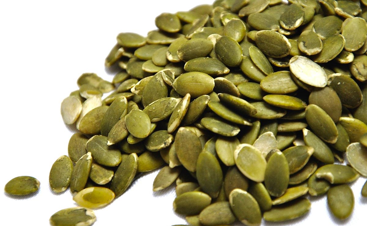 Luke Coutinho says, "Usually, a tablespoon (of pumpkin seeds) per day is enough."