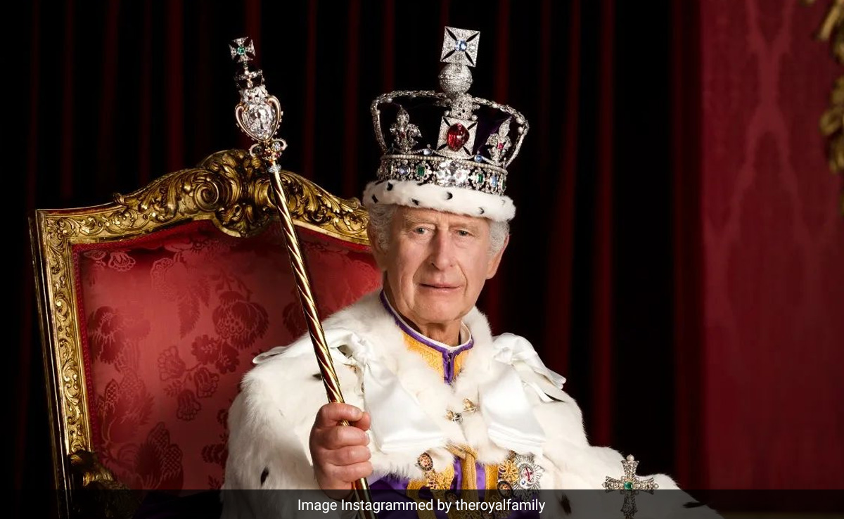 First Official Portrait Of King Charles Following His Coronation Released
