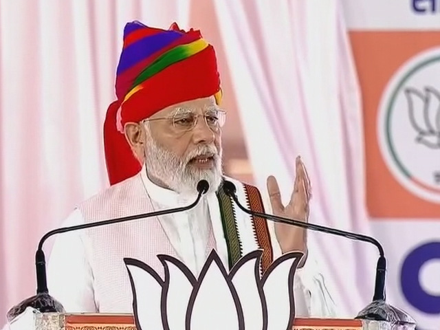 PM Modi Hits Out At Congress During A Rally In Rajasthan's Ajmer