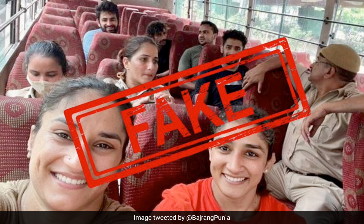 "IT Cell Spreading...": Bajrang Punia On Morphed Pic Of Wrestlers