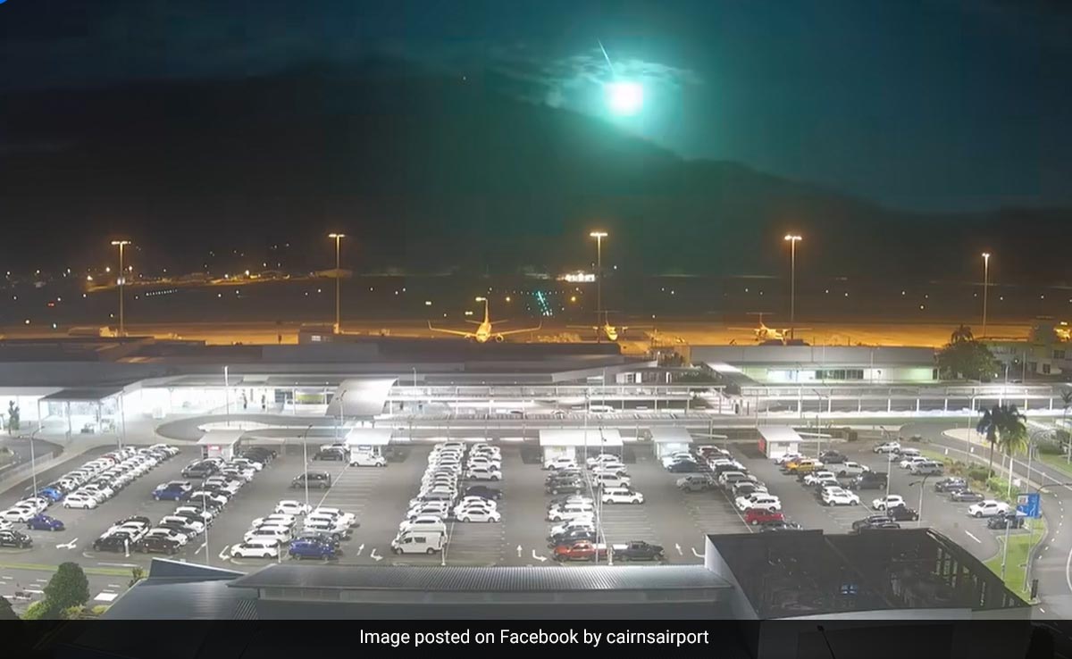 Watch: Fireball-Like Meteor Lights Up Night Sky In Australia
