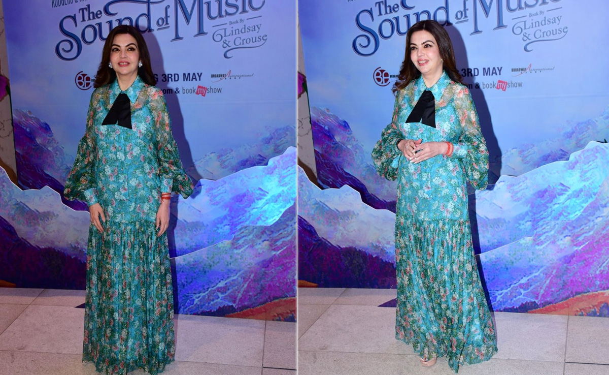 Nita Ambani In A Flowy Rs 5 Lakh Gucci Maxi Dress Is Part Of A Few Of Our Favourite Things