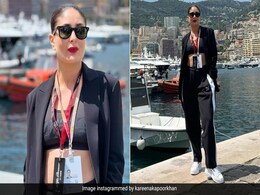 Monaco F1 Grand Prix: If It Were Up To Us, Kareena Kapoor's Three-Piece Black Puma Tracksuit Would Win Gold Monaco F1 Grand Prix: If It Were Up To Us, Kareena Kapoor's Three-Piece Black Puma Tracksuit Would Win Gold