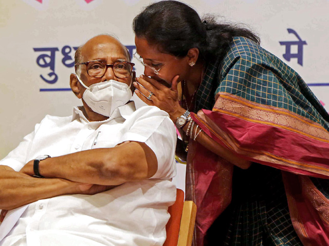 As Sharad Pawar Rethinks Resignation, Party Leader Endorses Supriya Sule